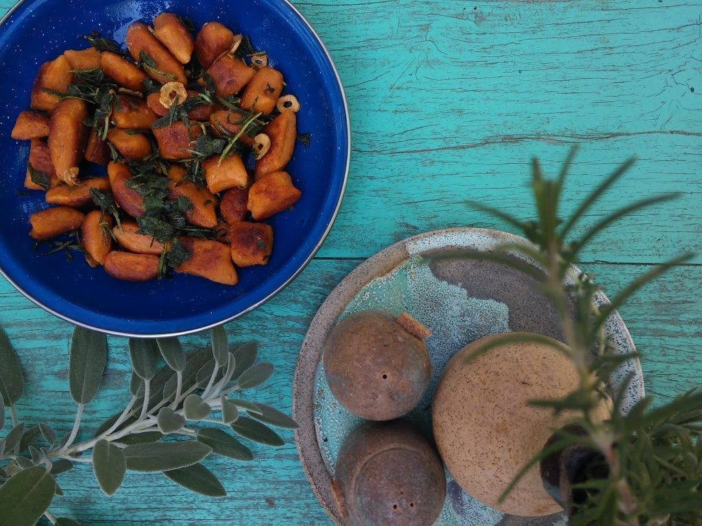 ניוקי בטטה טבעוני