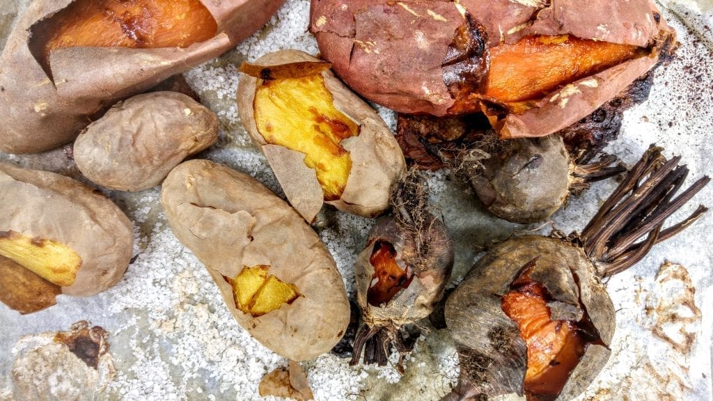 ירקות מדורה בתנור בקלי קלות