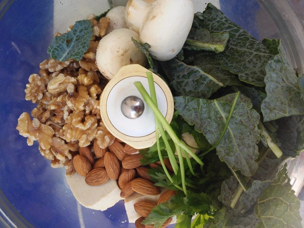 קציצות פטריות וטופו טבעוניות