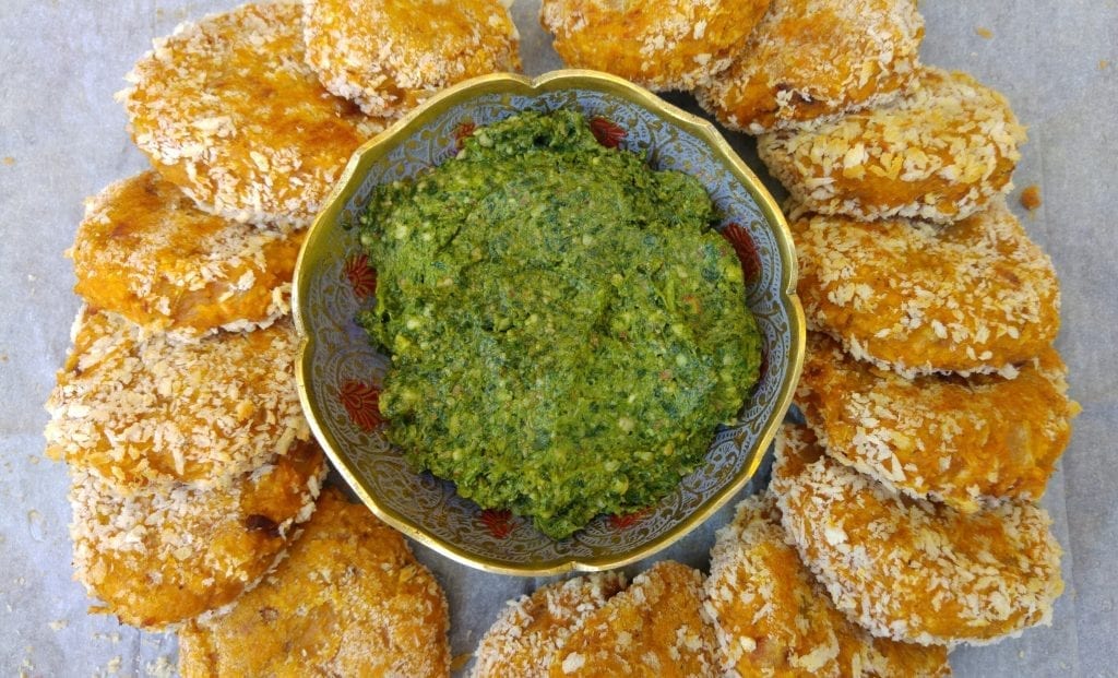 לביבות בטטה טבעוניות