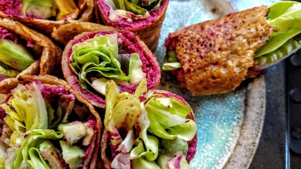 קרפ מעדשים כתומות טבעוני וללא גלוטן