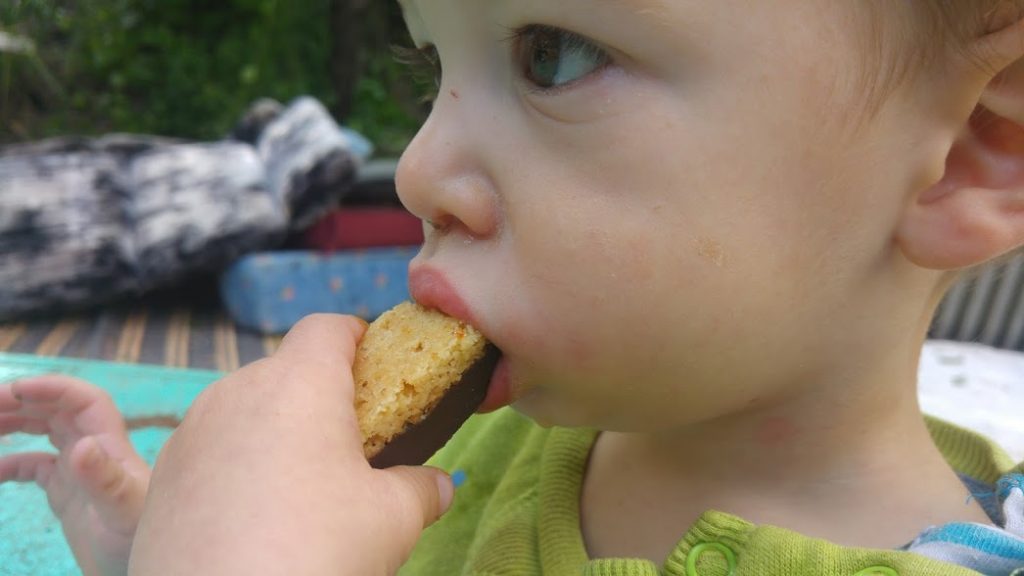 טארט שוקולד שקדים טבעוני עם אגוזי לוז וקרמל מלוח לפסח