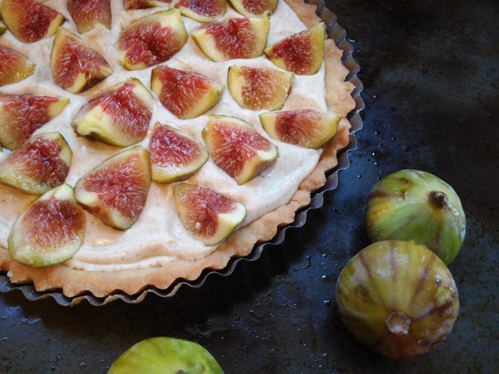 טארט תאנים טבעוני