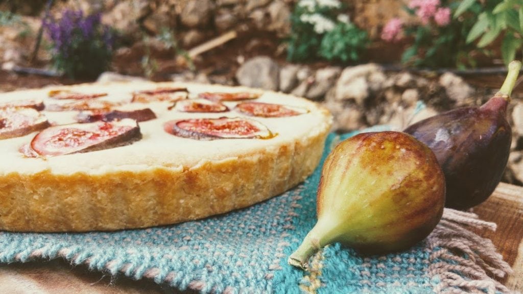 טארט תאנים טבעוני