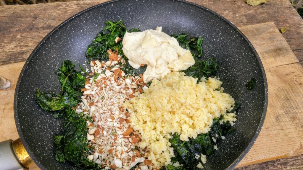 לביבות חוביזה וגדילן אפויות טבעוניות