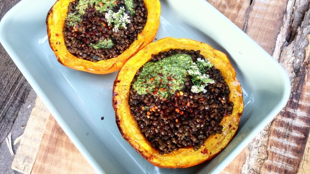 דלעת יפנית ודאל הודי שחור