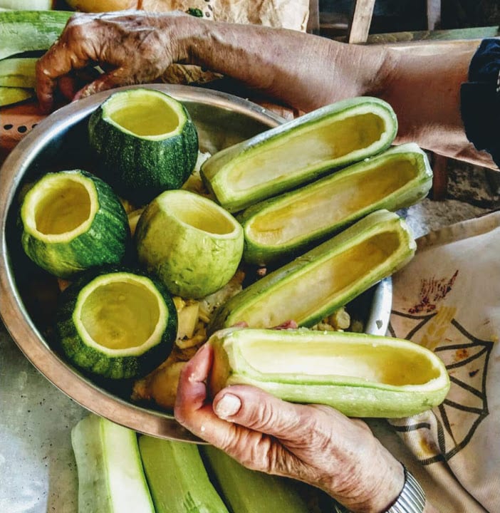 קישוא ממולא טבעוני מקומי