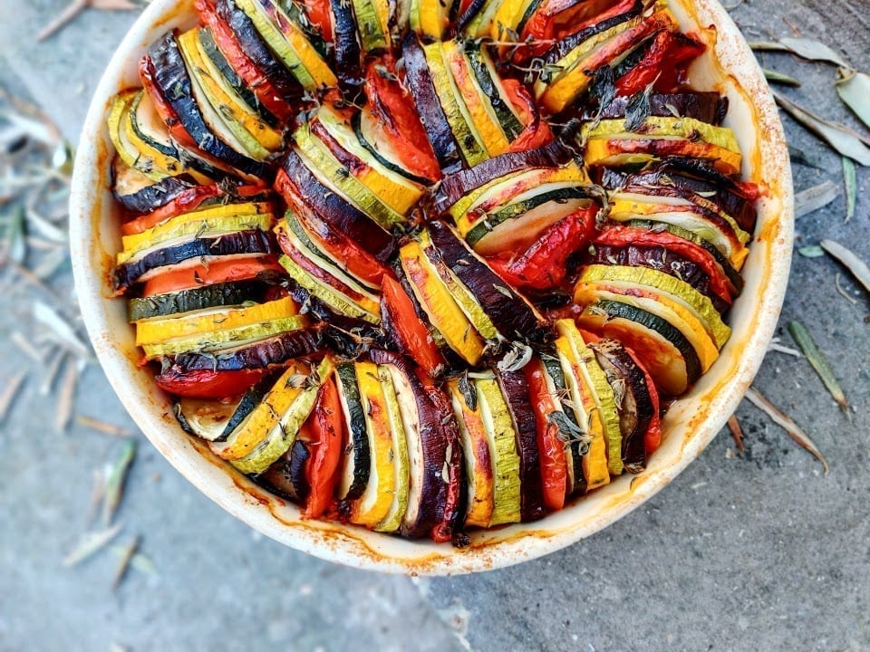 קישואים צלויים רטטוי