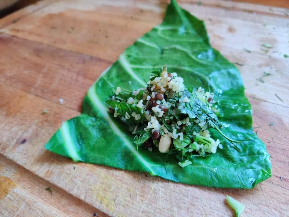 עלי כרובית ממולאים