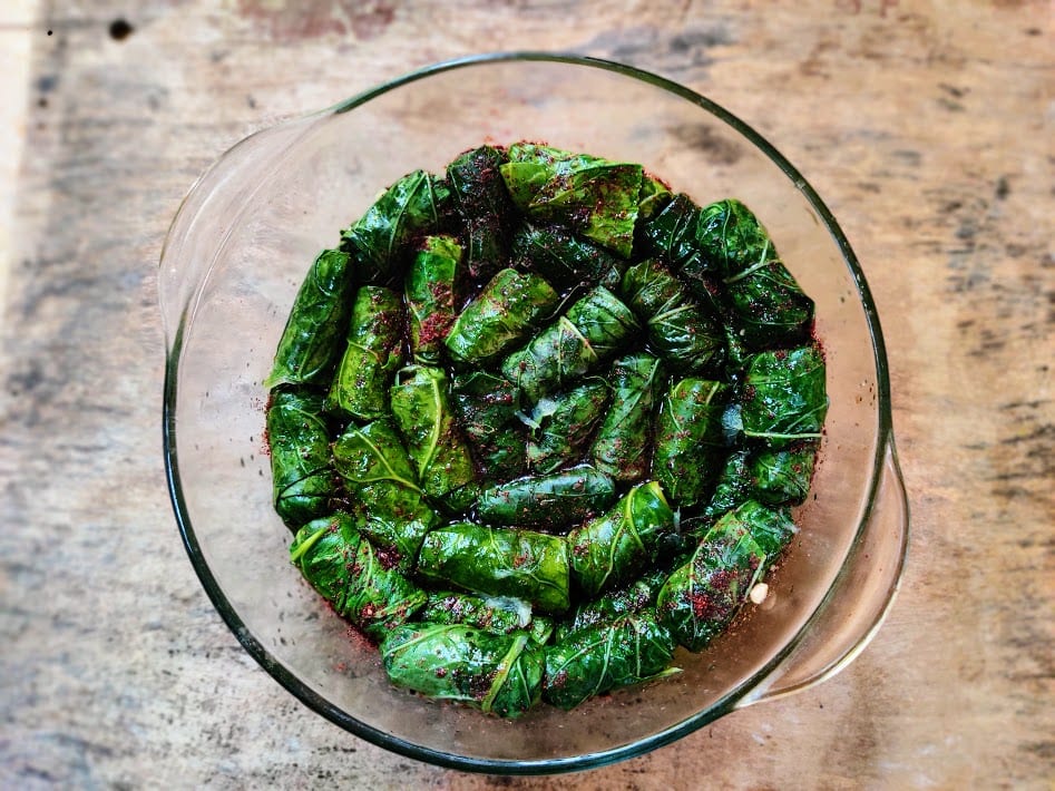 עלי כרובית ממולאים