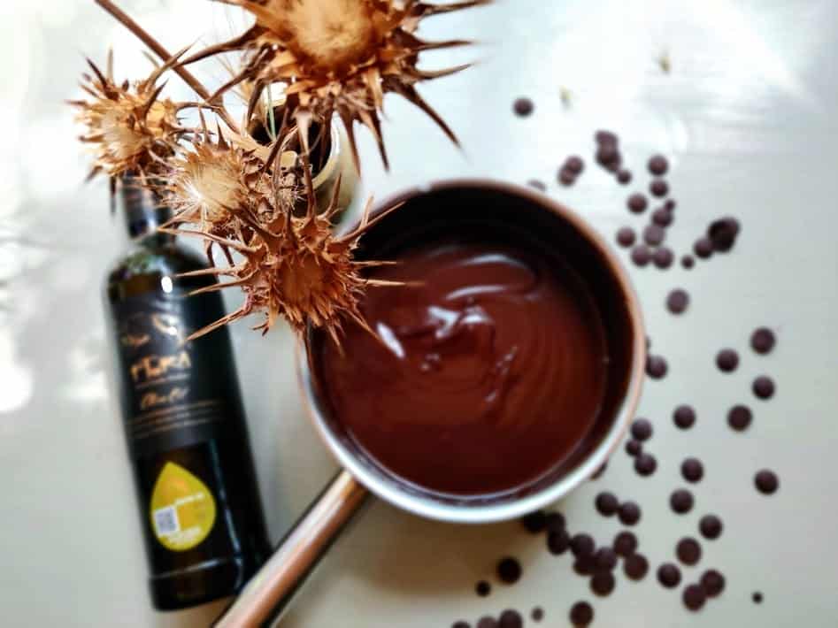 טארט שוקולד ושמן זית